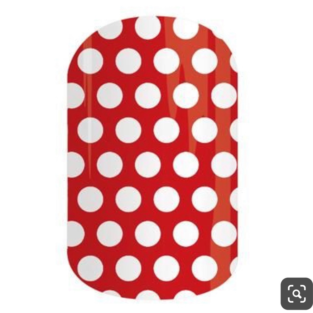 Full Sheet - Red & White Polka Dot - Jamberry Wrap